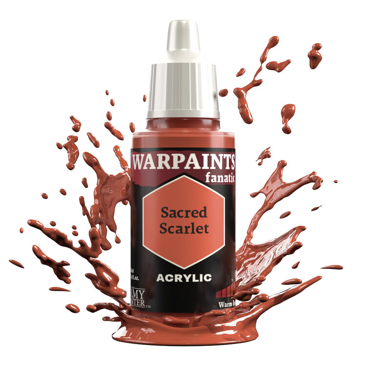The Army Painter The Army Painter - Warpaints Fanatic: Acrylic - Sacred Scarlet