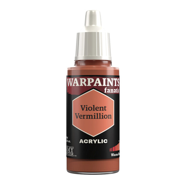 The Army Painter The Army Painter - Warpaints Fanatic: Acrylic - Violent Vermilion