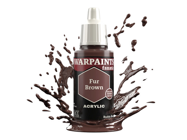The Army Painter Warpaints Fanatic: Acrylic - Fur Brown