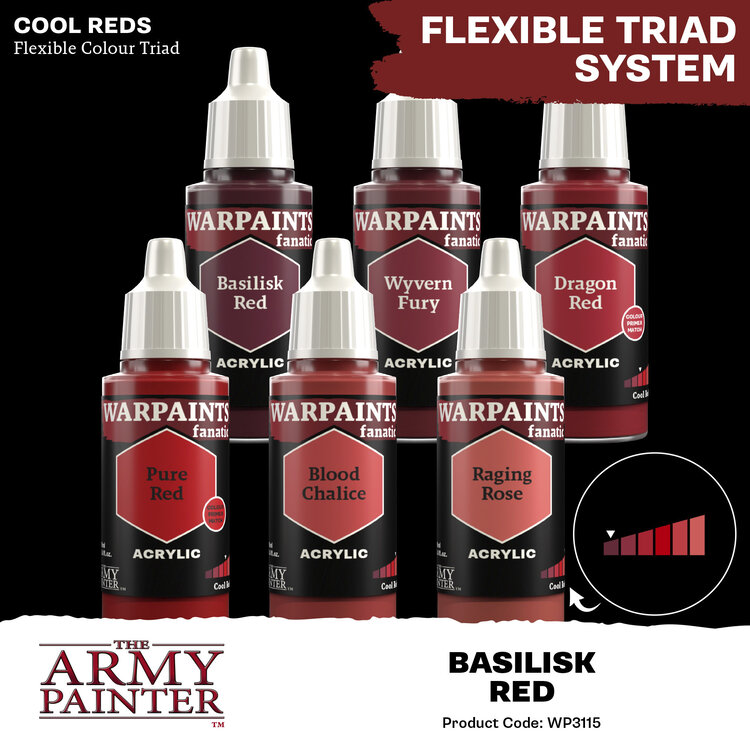 The Army Painter The Army Painter - Warpaints Fanatic: Acrylic - Basilisk Red