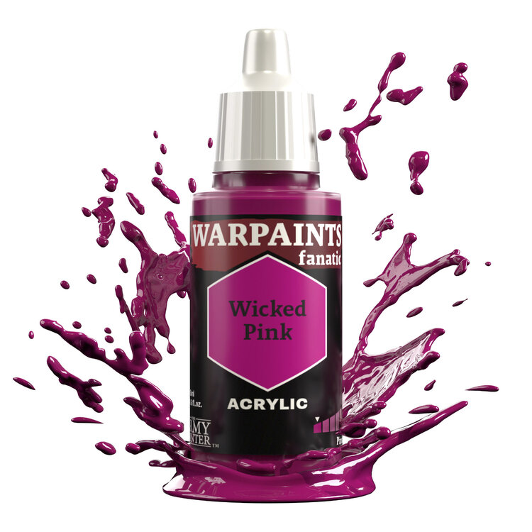 The Army Painter The Army Painter - Warpaints Fanatic: Acrylic - Wicked Pink