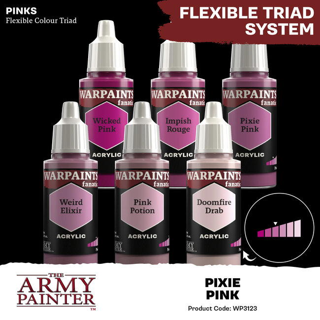The Army Painter The Army Painter - Warpaints Fanatic: Acrylic - Pixie Pink