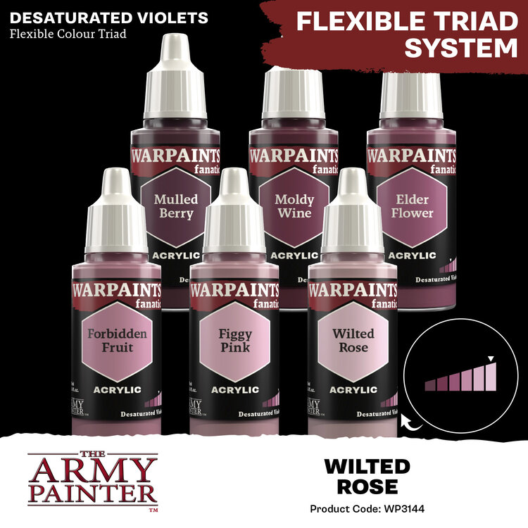 The Army Painter The Army Painter - Warpaints Fanatic: Acrylic - Wilted Rose