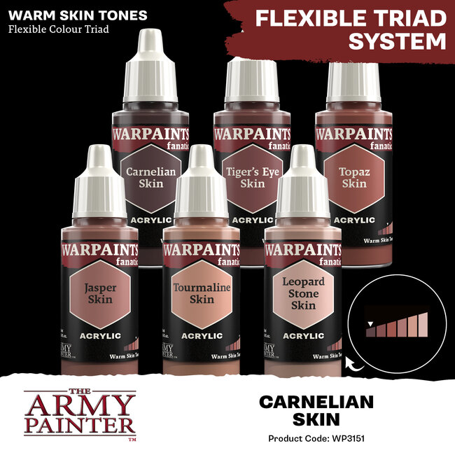 The Army Painter The Army Painter - Warpaints Fanatic: Acrylic - Carnelian Skin