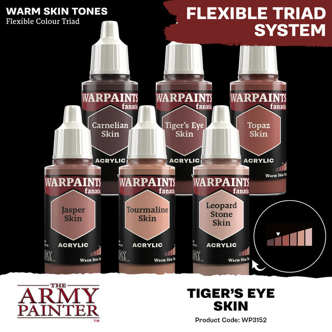 The Army Painter The Army Painter - Warpaints Fanatic: Acrylic - Tiger's Eye Skin