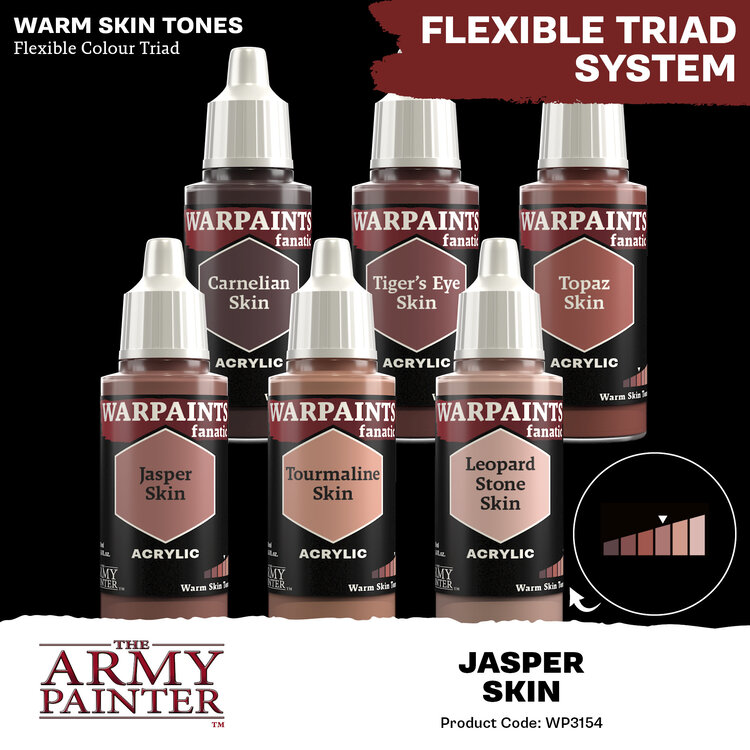 The Army Painter The Army Painter - Warpaints Fanatic: Acrylic - Jasper Skin