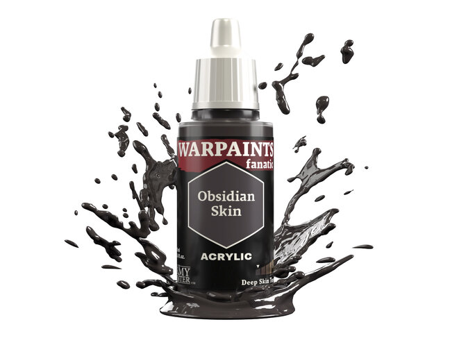 The Army Painter Warpaints Fanatic: Acrylic - Obsidian Skin