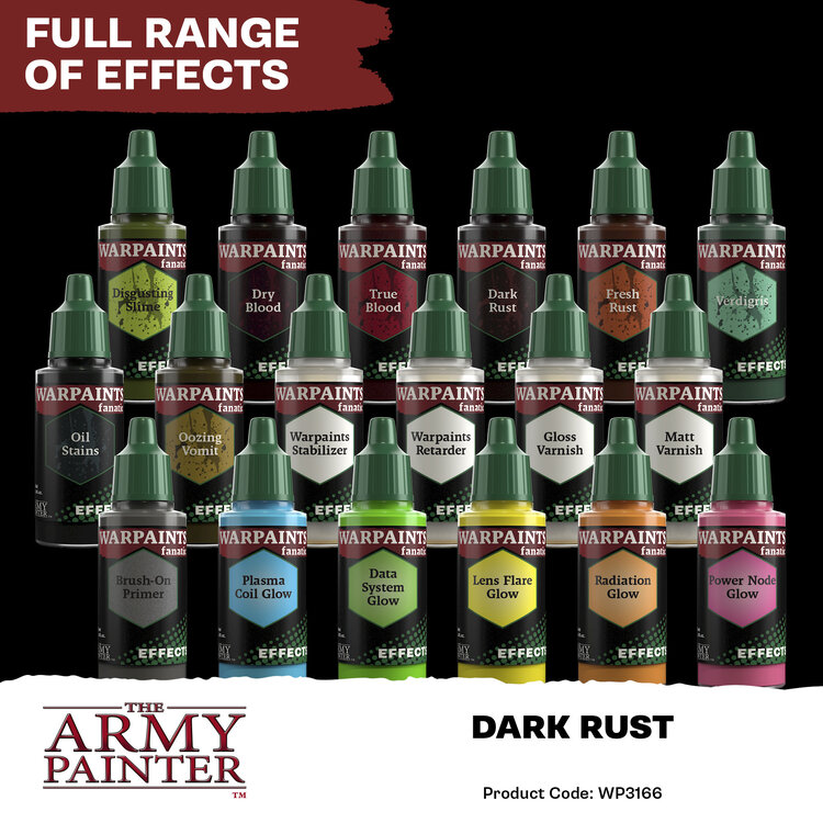 The Army Painter The Army Painter - Warpaints Fanatic: Effects - Dark Rust