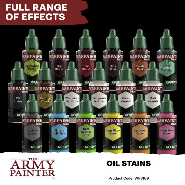 The Army Painter The Army Painter - Warpaints Fanatic: Effects - Oil Stains