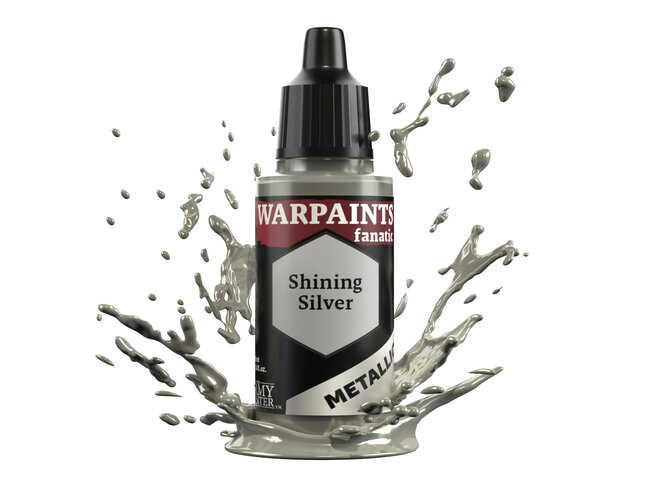 The Army Painter Warpaints Fanatic: Metallic - Shining Silver