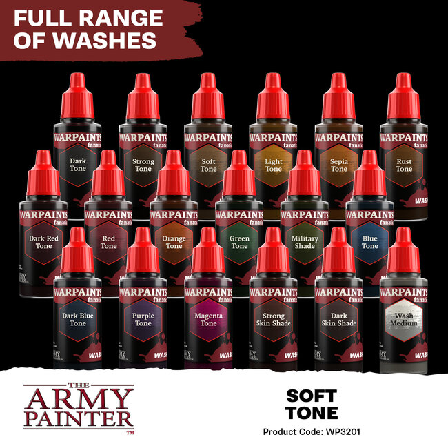 The Army Painter The Army Painter - Warpaints Fanatic: Wash - Soft Tone