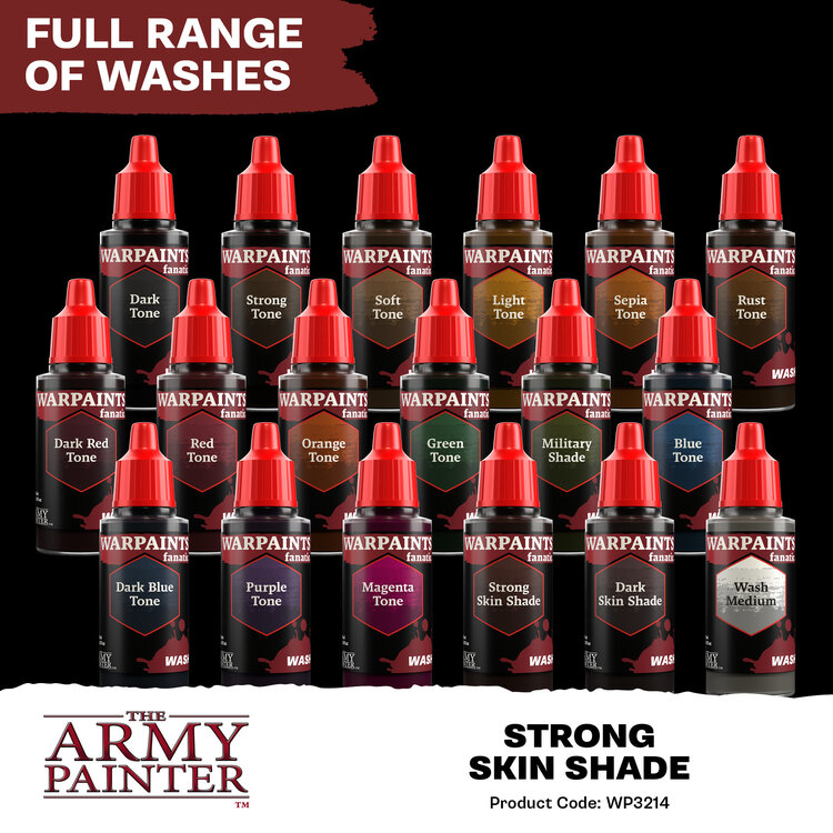 The Army Painter The Army Painter - Warpaints Fanatic: Wash - Strong Skin Shade