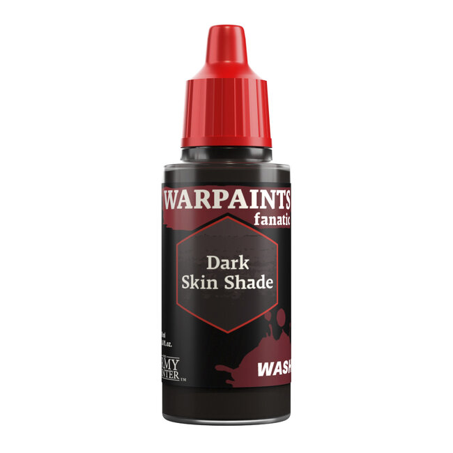 The Army Painter The Army Painter - Warpaints Fanatic: Wash - Dark Skin Shade