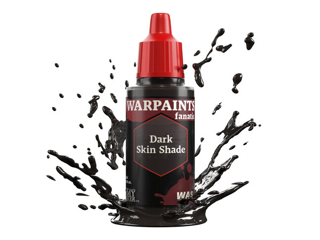 The Army Painter Warpaints Fanatic: Wash - Dark Skin Shade