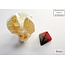 Chessex Chessex: Black-Red/gold - Gemini Polyhedral 7-Die Set Mini
