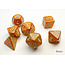 Chessex Chessex: Gold/silver - Glitter Polyhedral 7-Die Set Mini