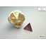 Chessex Chessex: Black/red - Velvet Polyhedral 7-Die Set Mini
