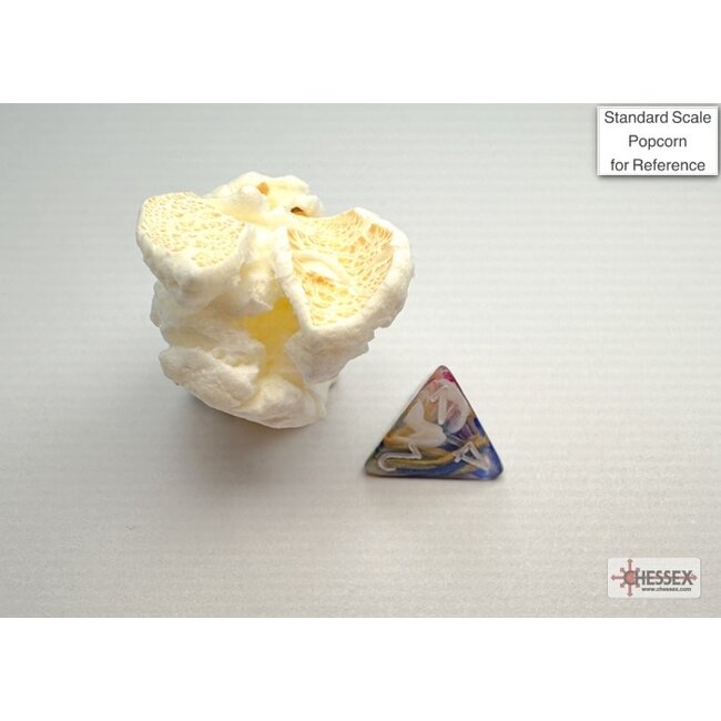 Chessex Chessex: Carousel/white - Festive Polyhedral 7-Die Set Mini