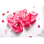 Chessex Chessex: Pink/white -  Translucent Polyhedral 7-Die Set Mini
