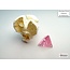 Chessex Chessex: Pink/white -  Translucent Polyhedral 7-Die Set Mini