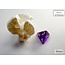 Chessex Chessex: Purple/white - Translucent Polyhedral 7-Die Set Mini