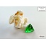 Chessex Chessex: Green/white - Translucent Polyhedral 7-Die Set Mini