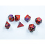 Chessex Chessex: Purple-Red/gold - Gemini Polyhedral 7-Die Set Mini