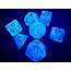 Chessex Chessex: Sky/silver - Luminary Polyhedral 7-Die Set Mini