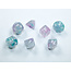Chessex Chessex: Wisteria/white - Nebula Polyhedral 7-Die Set Mini