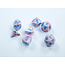 Chessex Chessex: Pop Art/blue - Festive Polyhedral 7-Die Set Mini