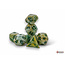Chessex Chessex: Green/dark green - Marble Mega-Hedral 7-Die Set
