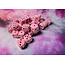 Chessex Chessex: Pastel Pink/black - 36 Opaque 12mm D6 Dice Block