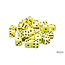 Chessex Chessex: Pastel Yellow/black - 36 Opaque 12mm D6 Dice Block
