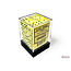 Chessex Chessex: Pastel Yellow/black - 36 Opaque 12mm D6 Dice Block