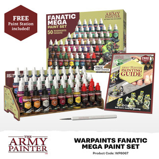 The Army Painter Fanatic Mega - Paint Set