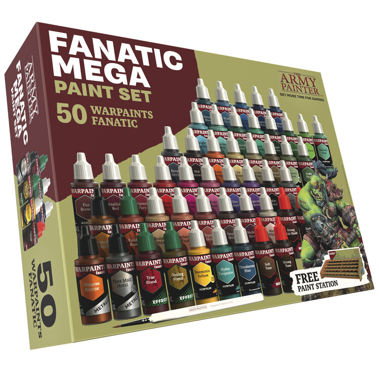 The Army Painter The Army Painter: Warpaints Fanatic Mega - Paint Set