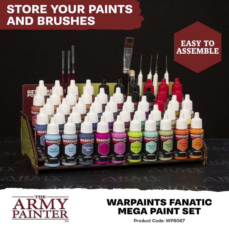The Army Painter The Army Painter: Warpaints Fanatic Mega - Paint Set