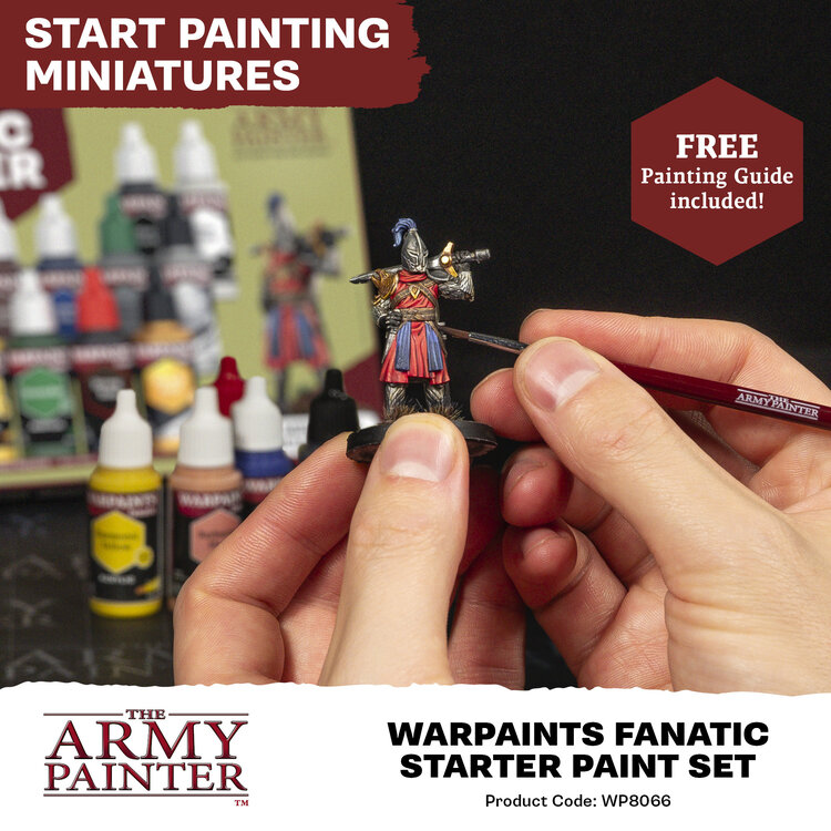The Army Painter The Army Painter: Warpaints Fanatic Starter - Paint Set