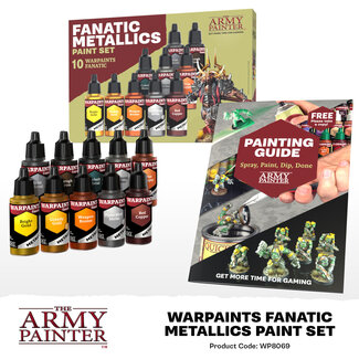 The Army Painter Fanatic Metallics - Paint Set