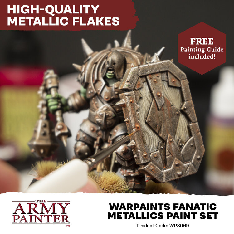 The Army Painter The Army Painter: Warpaints Fanatic Metallics - Paint Set