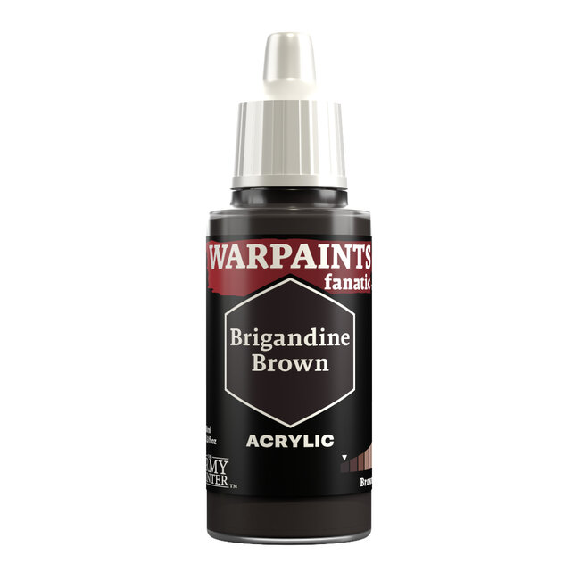 The Army Painter The Army Painter - Warpaints Fanatic: Acrylic - Brigandine Brown