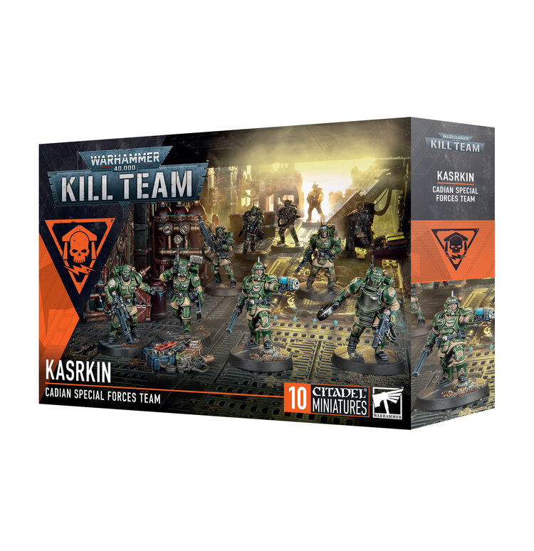 Games Workshop Warhammer Warhammer 40000 - Kill Team: Kasrkin | Astra Militarum: Cadian Special Forces Team