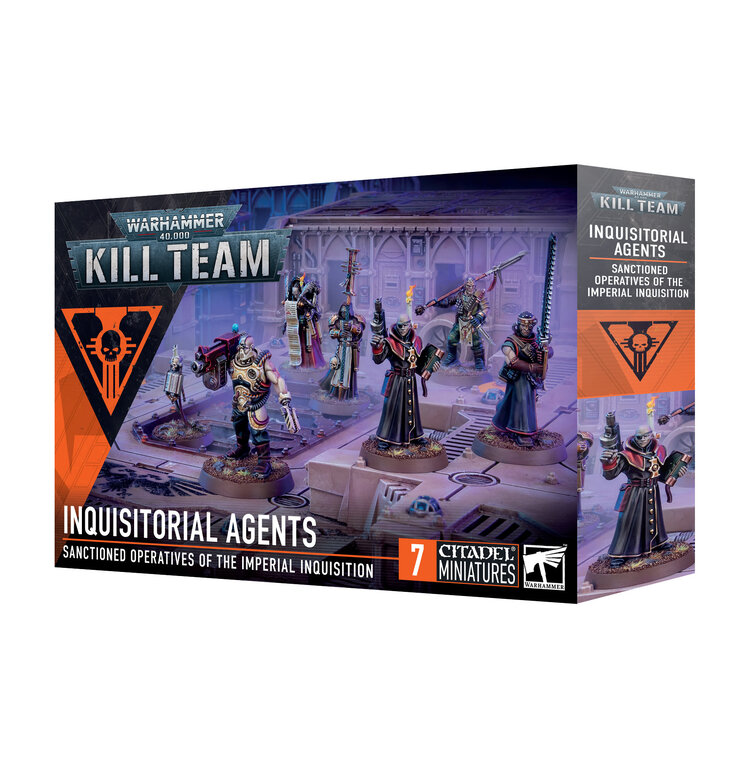Games Workshop Warhammer Warhammer 40000 - Kill Team: Inquisitorial Agents | Imperial Agents: Sanctioned Operatives of the Imperial Inquisition