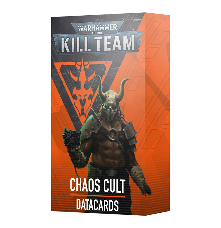 Games Workshop Warhammer Games Workshop - Kill Team: Datacards - Chaos Cult (en)
