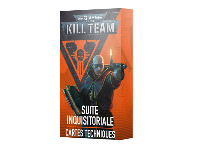 Games Workshop Warhammer Kill Team: Datacards - Inquisitorial Agents (fr)