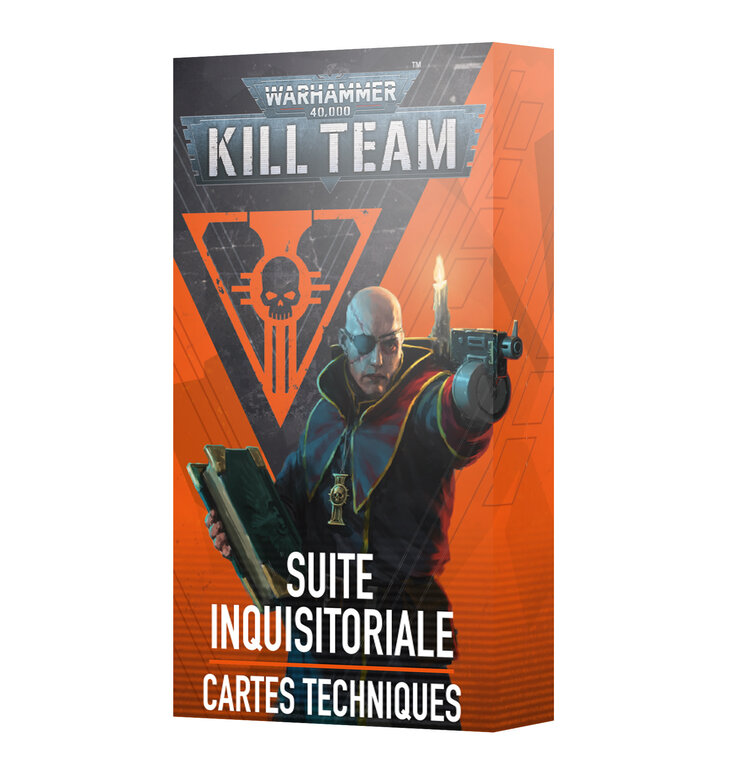 Games Workshop Warhammer Games Workshop - Kill Team: Datacards - Inquisitorial Agents (fr)