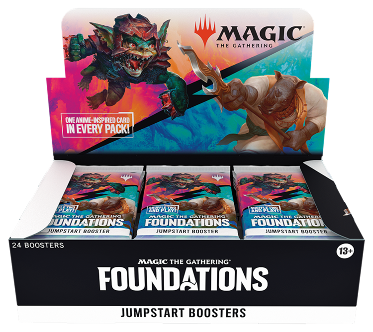 Magic: The Gathering Wizards of the Coast - Magic: The Gathering - Foundations: Jumpstart Booster Display (en)