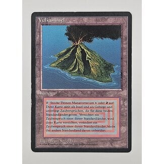 Magic: The Gathering Foreign Black Bordered - Volcanic Island (Vulkaninsel)