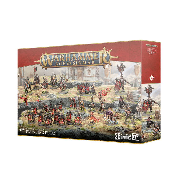 Games Workshop Warhammer Warhammer Age of Sigmar - Battleforce: Cities of Sigmar - Founding Foray