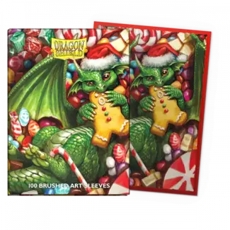 Dragon Shield Christmas 2024 Art Sleeves (100 Standard Size Sleeves)